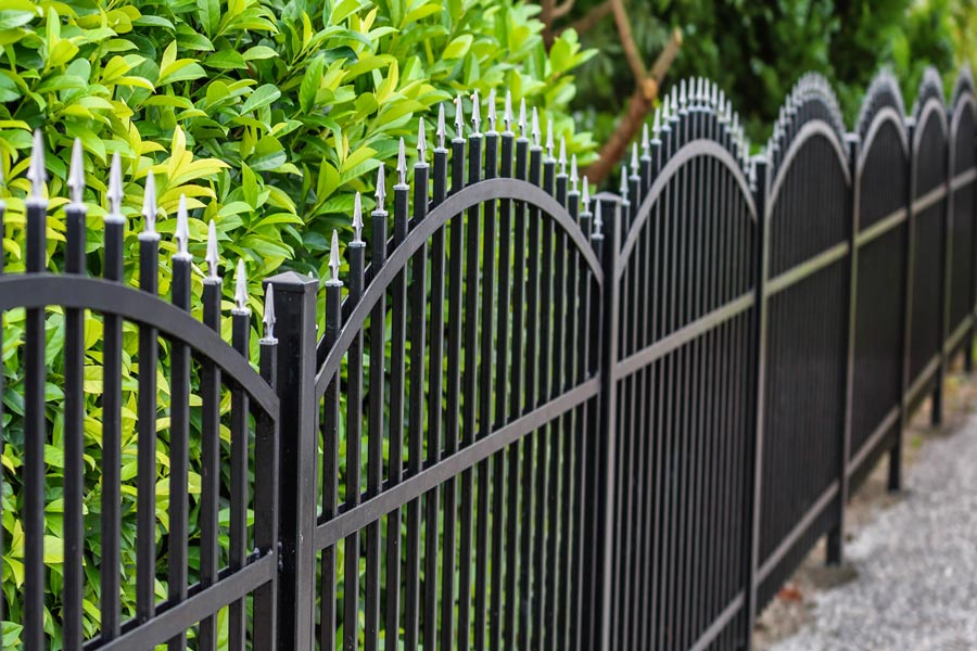 metal fence